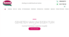 Desktop Screenshot of hummeltuintotaal.nl